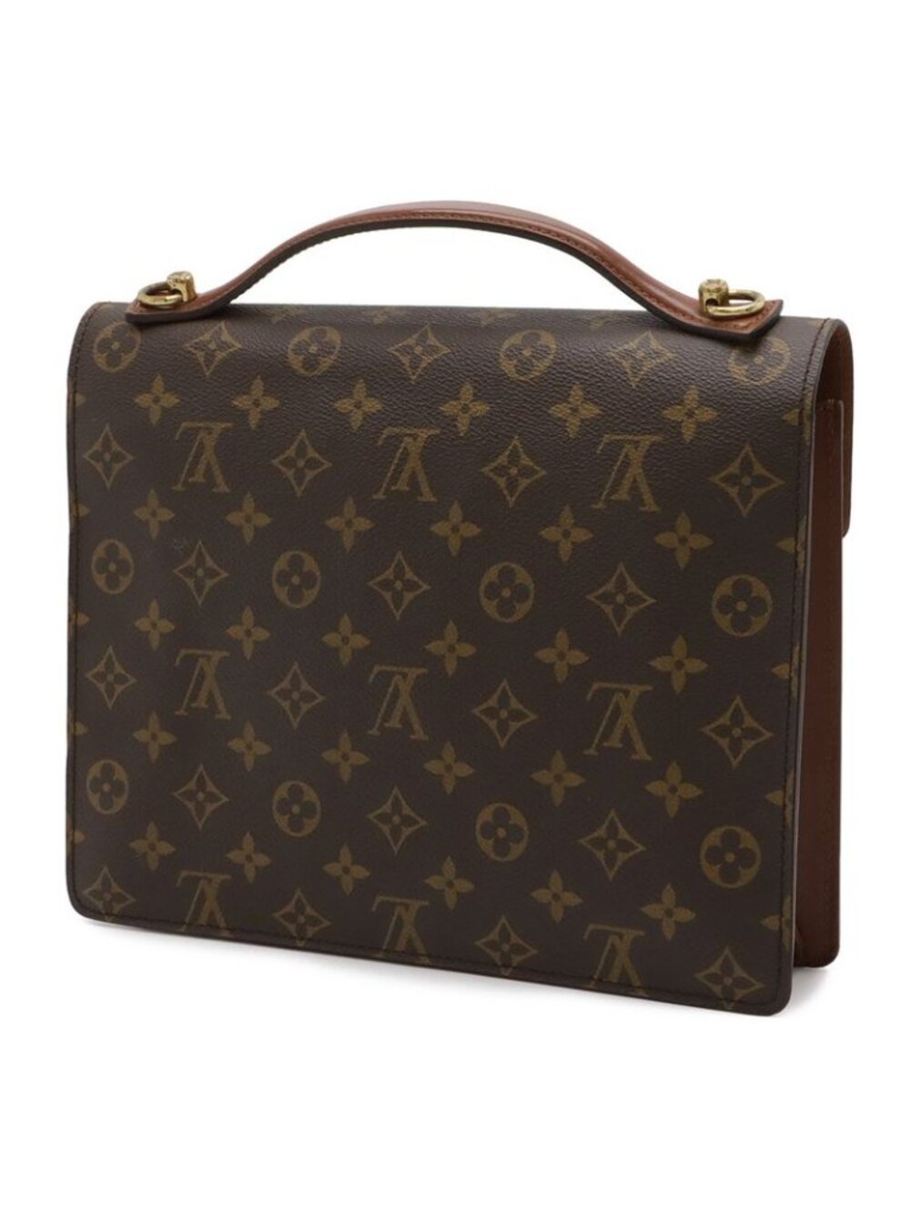 Louis Vuitton Monogram Monceau 28 Second Bag Handbag Business - Picture 2 of 9